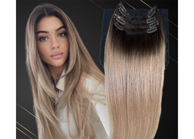 Extensii Clip-On MiniGold Ombre #2/#20
